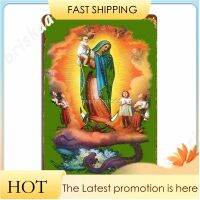 Angaming Lady ng Guadalupe Virgin Mary Mexico Protection Ang Unborn Pro ชีวิตป้ายโลหะโปสเตอร์บาร์โรงรถที่กำหนดเอง 20 * 30 ซม