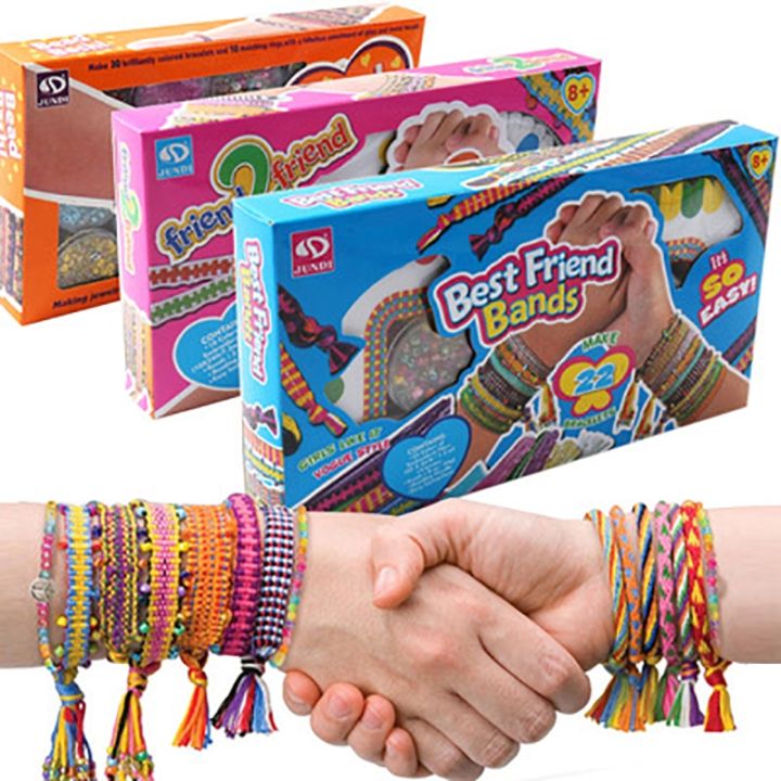 girls-diy-bracelet-making-kit-jewellery-making-kit-arts-for-kids-friendship-craft-kit-for-5-12-years-old-kid-girls-toys-gift