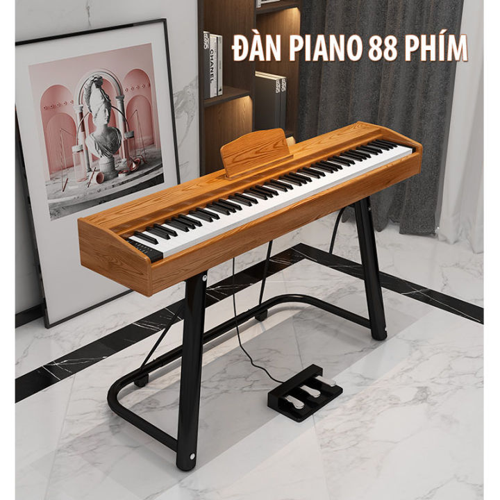 Đàn Piano Gỗ Đàn Organ Điện Tử Electronic Keyboard Đàn 88 Phím - Đàn Điện  Cho Người Lớn Trẻ Em | Lazada.Vn