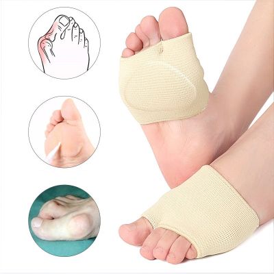 【YF】✧☒  Metatarsal Men of Foot Cushion Gel Sleeve Fabric for Support Feet Pain Valgus Corrector