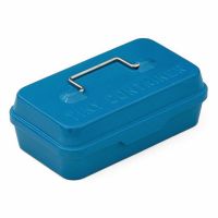 HIGHTIDE Tiny Container Blue (HEB026-BL) / กล่องเครื่องมือขนาดเล็ก สีฟ้า แบรนด์ HIGHTIDE จากประเทศญี่ปุ่น