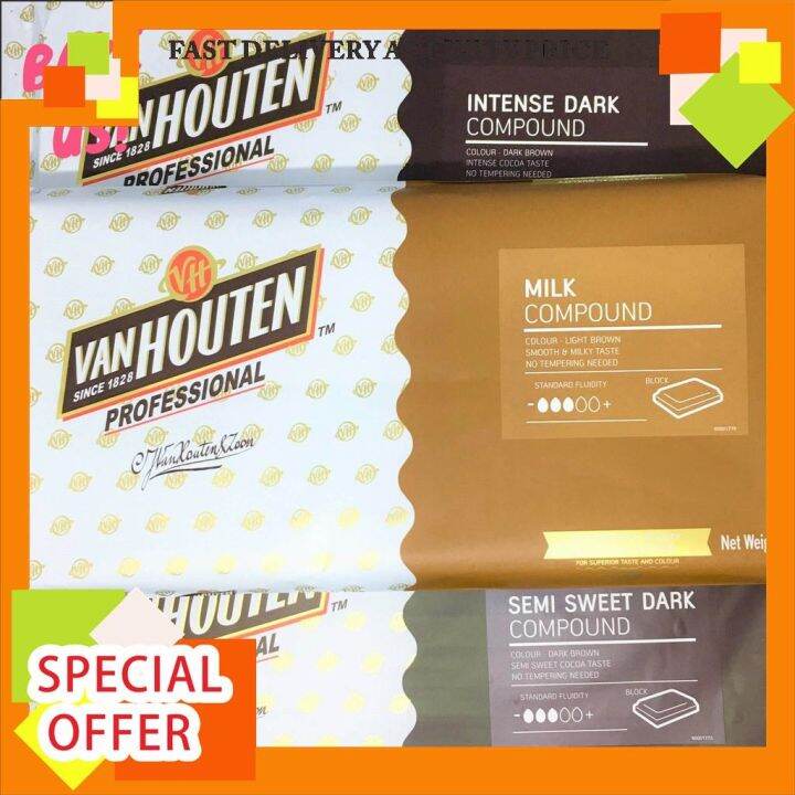 Special Offer 】 Van Houten Chocolate Compound 1kg Lazada Ph 7289