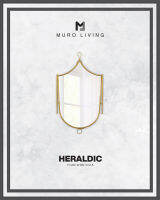 กระจกตกแต่งผนังดีไซน์ Muro Living รุ่น  HERALDIC