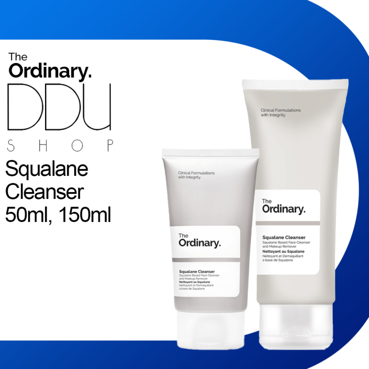 The Ordinary Squalane Cleanser 50ml, 150ml Lazada