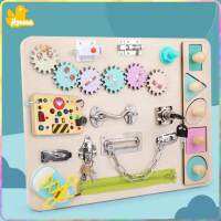 Hycccccue แผงไฟฟ้า LED Practical Skill คณะกรรมการไม่ว่าง Montessori สำหรับเด็กชายเด็กหญิงเด็ก