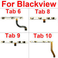 ปุ่มปรับระดับเสียง FLEX CABLE สำหรับ Blackview Tab 6 8 9 10 ปริมาณปุ่มด้านข้าง Flex Ribbon REPLACEMENT Parts-hdfssaa