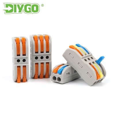 【CC】●  Wire Connectors SPL 223 Terminal Block Push-In Cable Splicing Electrical Led conector