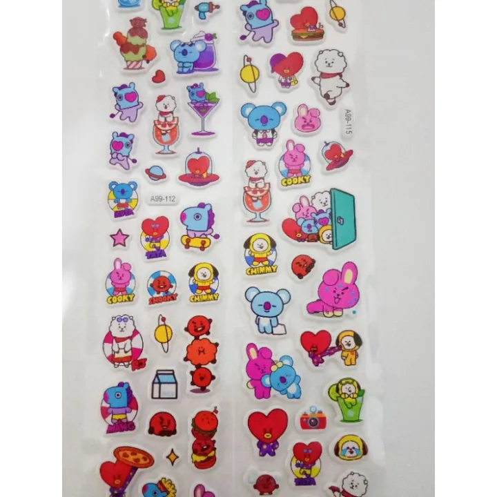 HARGA 1 SET RANDOM Sticker Handphone Buku Dan Benda Lainnya Sticker ...