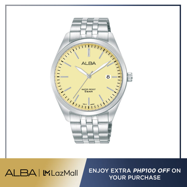 ALBA Men's Standard Quartz Watch AJ6150X1 – The Watch House-sieuthinhanong.vn