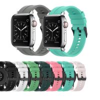 dbnxfrymk For Apple iWatch 41mm 45mm 38mm 40mm 42mm 44mm Silicone Band Sport Strap Replacement Bracelet Wristband