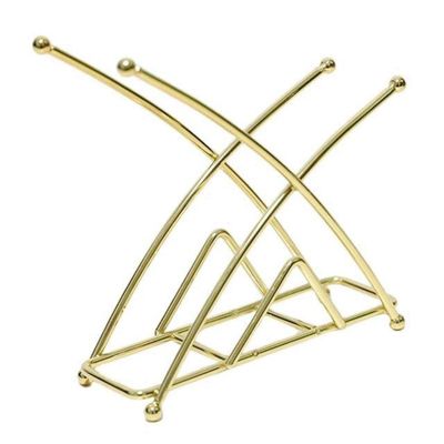 2Pcs Tabletop Napkin Holder Dispenser Stand Dinner Table Napkin Organizer Dining Table Wrought Iron Paper Towel Clip