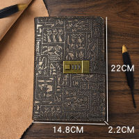200 Simple European Diary Notepad Retro Notebook Scheduler Pages Lock With