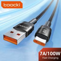 สายสายเคเบิ้ล Type C สำหรับ Huawei USB ชนิด Toocki 7A เพื่อเป็นเกียรติแก่100W/66W สายชาร์จเร็ว R USB C สำหรับ Samsung Poco Oneplus