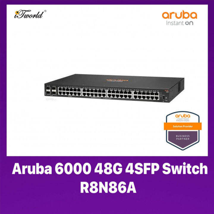 Aruba 6000 48G 4SFP Switch - R8N86A | Lazada