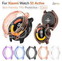 Zenia TPU เป็นมิตรกับผิวเปลี่ยนเคสห่อหุ้มสำหรับ Xiaomi Watch S1 Active นาฬิกาสปอร์ตอัจฉริยะอุปกรณ์เสริม