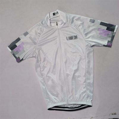 ร้อน2023ใหม่ Lameda Pro ขี่จักรยานย์ฤดูร้อน MTB จักรยานเสื้อผ้าระบายอากาศแขนสั้นจักรยานเสื้อผู้ชายผู้หญิงกีฬาเสื้อผ้าสวมใส่