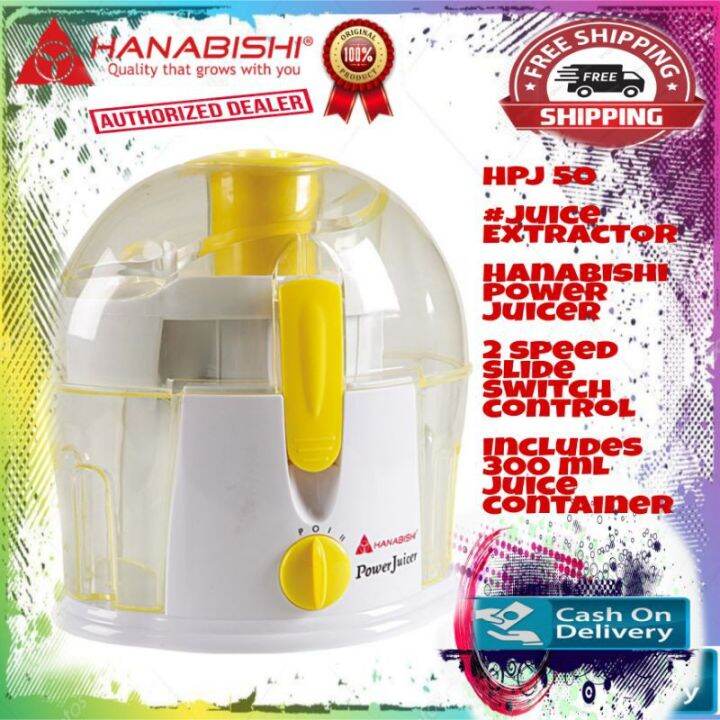 blender Power juicer HPJ 50 hanabishi Lazada PH