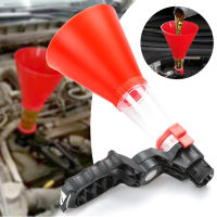 Universal Car Engine Oil Funnel Adjustable Gasoline Special Funnel Filling Equipment Kit with Filter