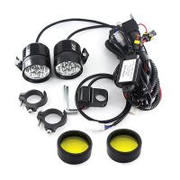 Headlight Motorcycle Motorbike 12000LM Fog Motos Bulb Super bright Flash controller