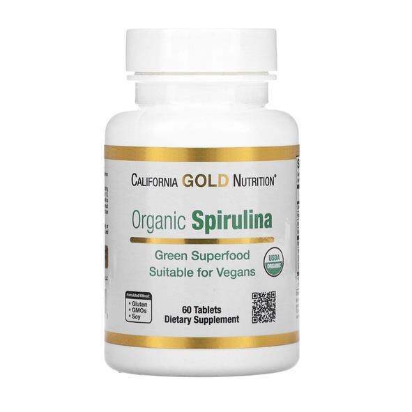 🇺🇸 Organic Spirulina USDA Certified 500 mg 60 Tablets Lazada PH