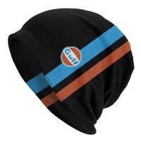 【cw】 Racing Gulf Car Motorsport Oil Gas Gt40 Bonnet Hat Autumn Winter Skullies Beanies Hats for Men Women Knitting Hats Warm Caps ！