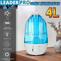 Portable Air Humidifier 4L Home Mini Ultrasonic Humidifier Aroma Diffuser Mist Maker Air Purifier Humidificador LED Lamp