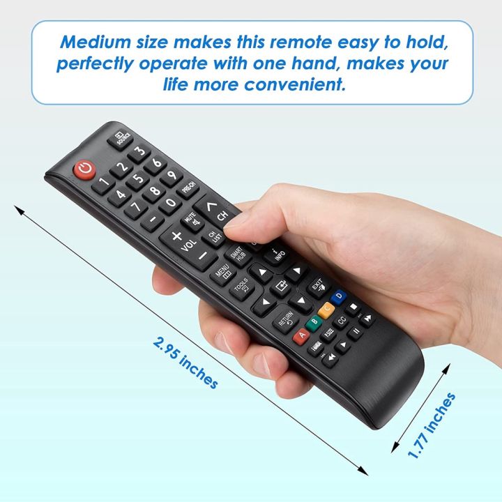 universal-replacement-remote-control-สำหรับ-samsung-remote-all-samsung-lcd-led-hd-3d-สมาร์ททีวี