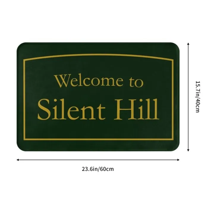 welcome-to-silent-hill-entrance-doormat-anti-slip-front-door-mat-home-decoration-bathroom-floor-mat-carpet-for-living-room