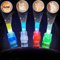 【Almost Best】10pcs แหวนไฟโปรเจคเตอร์ led มีลายการ์ตูน สัตว์ น่ารัก พร้อมส่ง