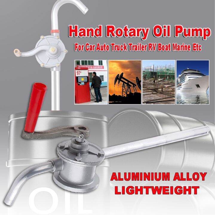Oil Pump Rotary Hand Oil Pump Diesel Manual Hand Pump Fuel Oil Drum