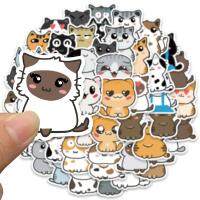 10/50PCS Funny Pet Cat Sticker Kawaii Animal Styling Stickers Toy DIY Kids Notebook Luggage Motorcycle Laptop Refrigerator