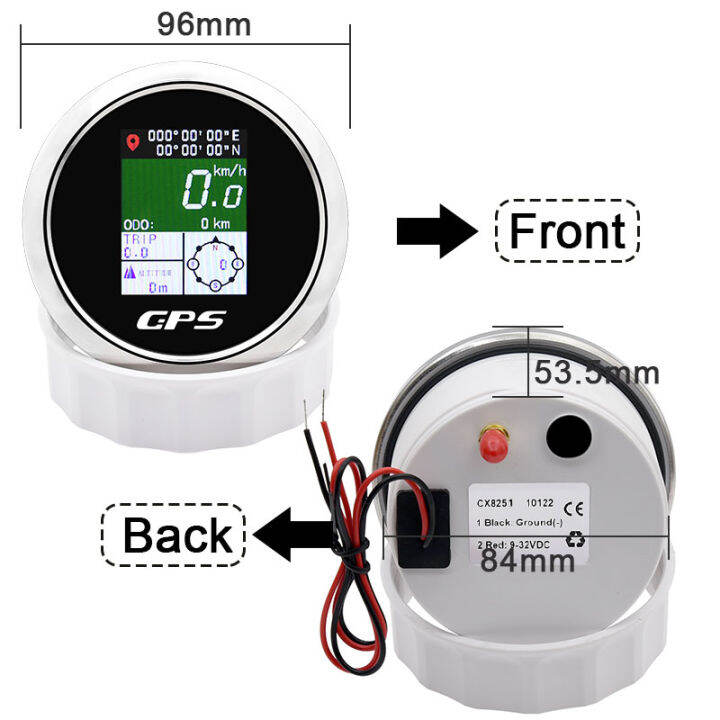 เครื่องวัดความเร็ว-gps-แบบดิจิตอลหน้าจอ-tft-ขนาด85มม-พร้อมเสาอากาศ-gps-mph-knots-km-h-ที่ปรับได้สำหรับอมิเตอร์รถจักรยานยนต์รถเรือ