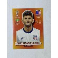 Christian Pulisic สติ๊กเกอร์สะสม ฟุตบอลโลก world cup 2022 USA ของสะสมทีมฟุตบอล สหรัฐอเมริกา