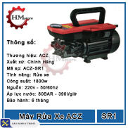 Máy Rửa Xe Cao Cấp ACZ - Máy rửa xe áp lực cao ACZ Rs1 - Công suất 1800w