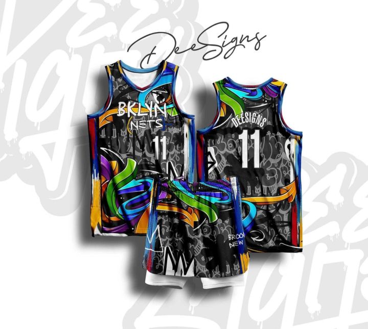 BROOKLYN 22 UNISEX BASKETBALL JERSEY FREE CUSTOMIZE NAME&NUMBER ONLY Full  sublimation high quality fabrics