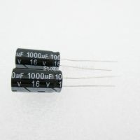 20PCS/LOT Aluminum electrolytic capacitor 1000uF 16V 8*16 Electrolytic Capacitor 16v 1000uf WATTY Electronics