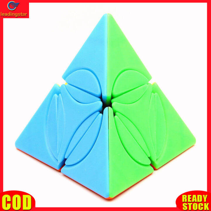 leadingstar-rc-fangshi-limcube-2x2ปิรามิดลูกบาศก์ความเร็วลูกบาศก์มายากลเรียบของเล่นการเรียนรู้การศึกษาสำหรับเด็ก