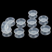 【cw】 10Pcs/lot Plastic 20mm Width Double Sided Suction Cup Sucker Pads For Glass