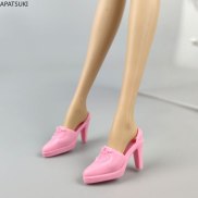 Pink Fashion Doll Shoes For Barbie Doll High Heel Sandal Shoes For 1 6 BJD