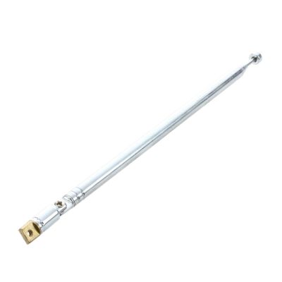 Replacement 60cm 6 Sections Telescopic Antenna Aerial for Radio TV