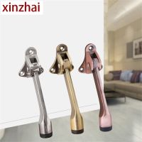 1PC Horseshoe-shaped Pedal Door Stop Door Stay Fixed Rubber Movable Door Top Anti-collision Anti-kick Door Stopper Decorative Door Stops