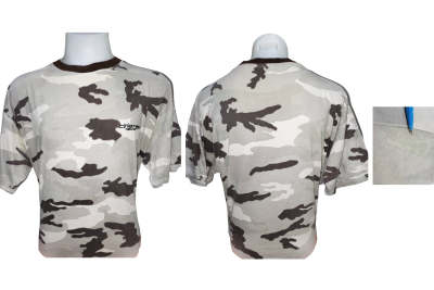 เสื้อยืดลายทหาร เสื้อลายพราง เสื้อยืดมือสอง  ประมาณไซส์ XL ล่าสุด