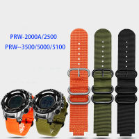 ใช้ได้กับ Casio PROTREK Series prw-2500t 3500 5000 5100 2000 NATO Network Watch band 18M s: s