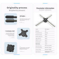 โปรเจ็คเตอร์โฮโลแกรม3มิติโปรเจคเตอร์พัดลมโฮโลแกรมแอลอีดี1184 240V สำหรับร้านค้าเพื่อการโฆษณา