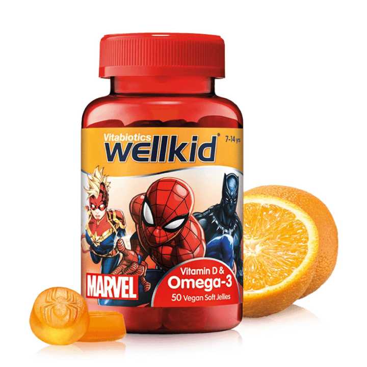 Vitabioics Wellkid Marvel Omega-3 & Vitamin D