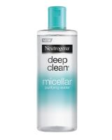 ( มีคูปองส่งฟรี / 400 มล ) Neutrogena Deep Clean Micellar Purifying Water ผลิตภัณฑ์เช็ดเครื่องสำอาง 400 มล