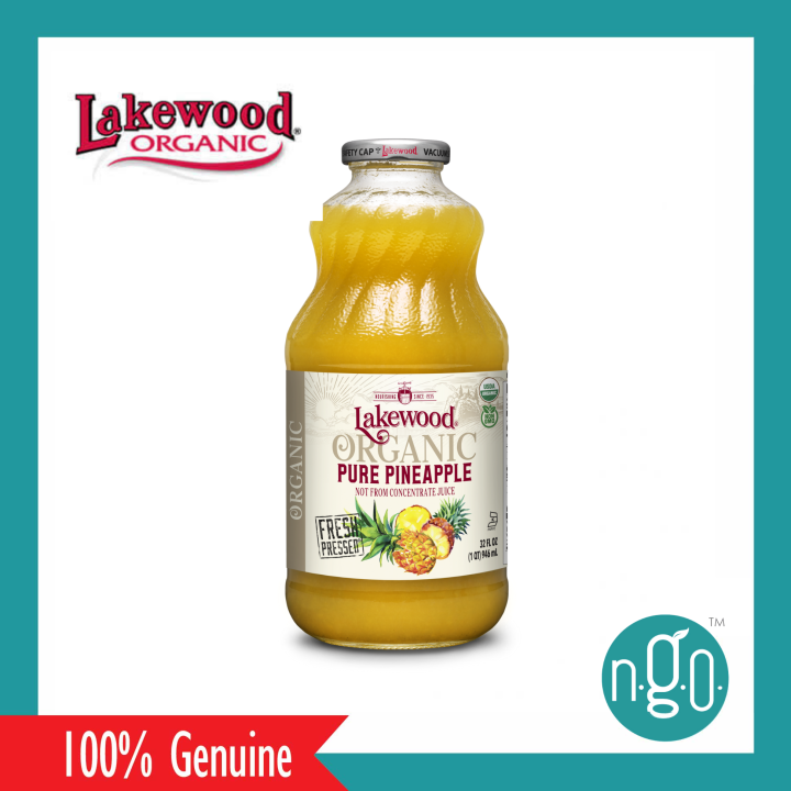 Lakewood Organic Pure Pineapple Juice 946mlbottle Lazada 5365