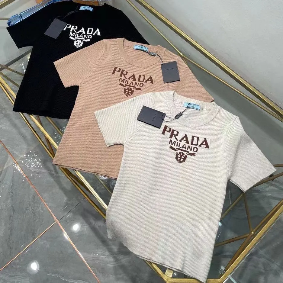 PRADA Ngắn Vải Jacquard Co Giãn Thoải Mái Chữ Jacquard Ôm Vừa Vặn |  