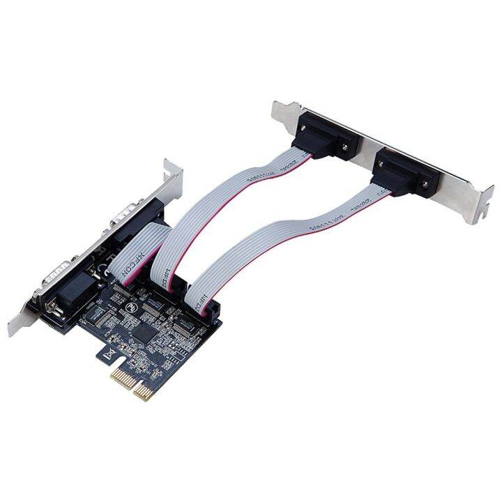 ax99100ชิป-pci-x8-x4-x2-x1-x16การ์ดซีเรียล-pci-ด่วนไปยัง-rs232อนุกรมพอร์ต-db9pin-การ์ดขยายการควบคุมอุตสาหกรรม25mbps-อะแดปเตอร์-fjk3825