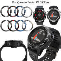 สมาร์ทวอทช์โลหะ Bezel แหวนจัดแต่งทรงผมกรอบสำหรับ Garmin Fenix 5X 5XPlus 3 3HR สแตนเลส Anti-Scratch ป้องกัน